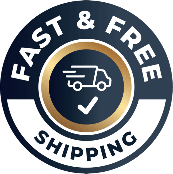 Fast and Free Shipping
